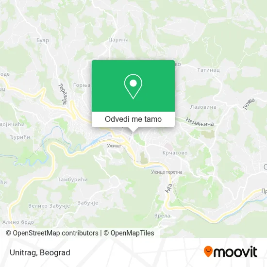 Unitrag mapa