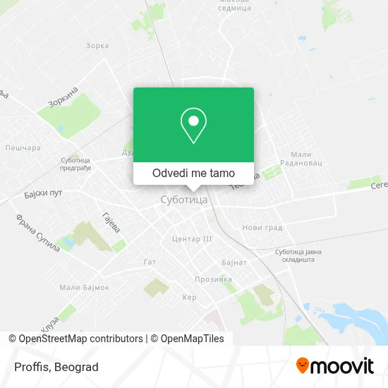 Proffis mapa