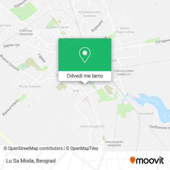 Lu Sa Moda mapa