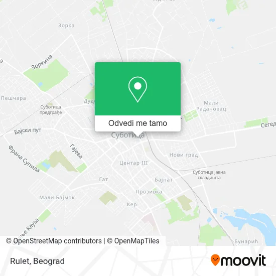 Rulet mapa