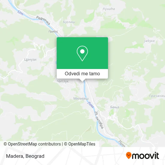Madera mapa