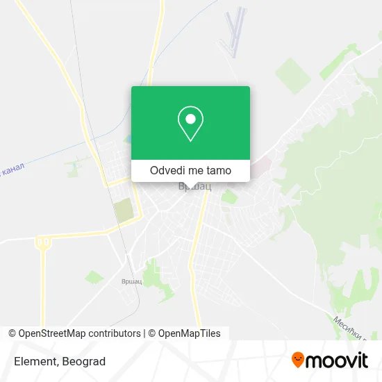 Element mapa