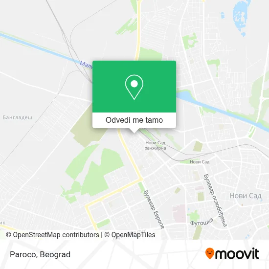 Paroco mapa