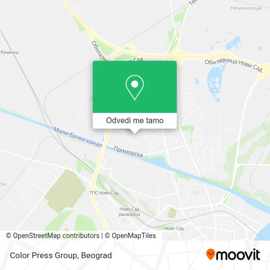 Color Press Group mapa