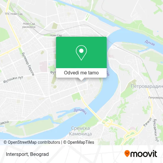 Intersport mapa