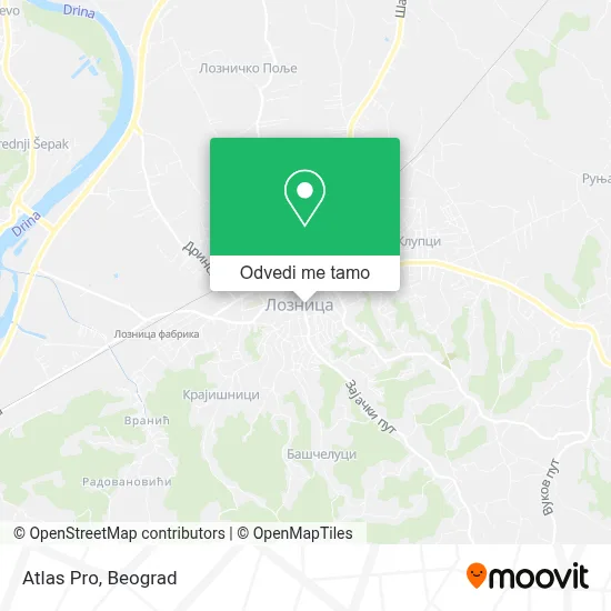 Atlas Pro mapa