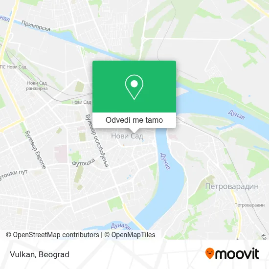 Vulkan mapa