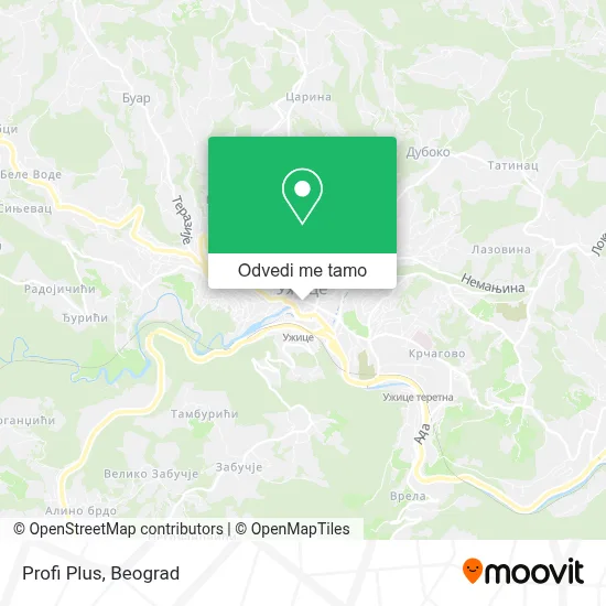 Profi Plus mapa