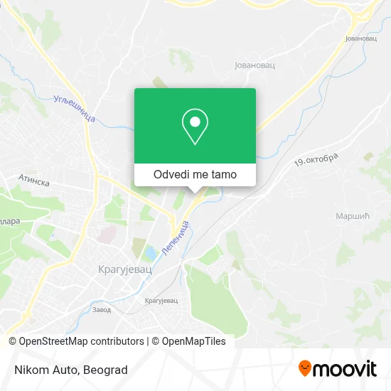 Nikom Auto mapa