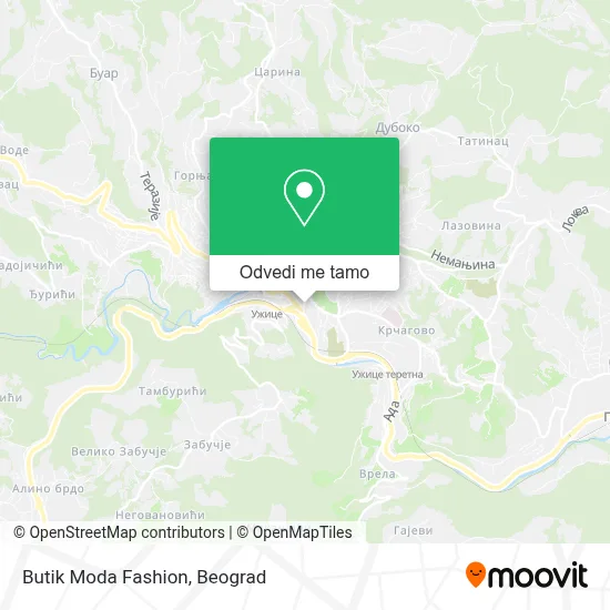 Butik Moda Fashion mapa