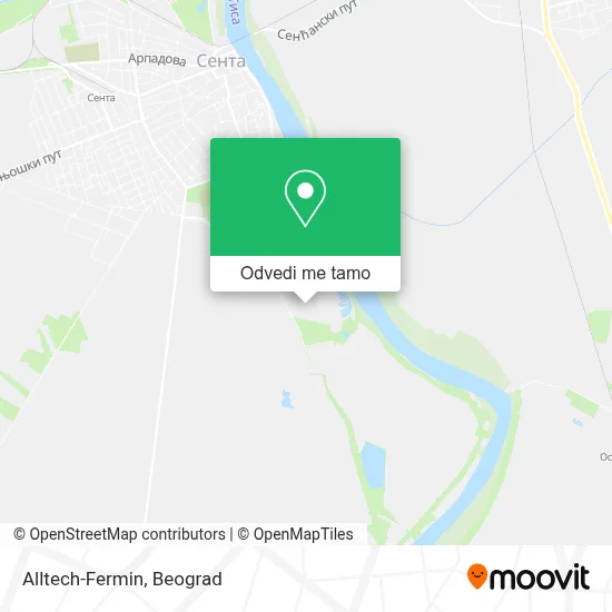Alltech-Fermin mapa