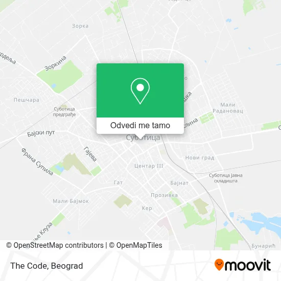 The Code mapa