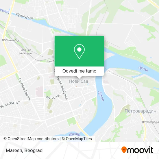 Maresh mapa