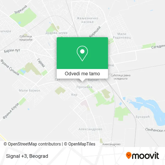 Signal +3 mapa