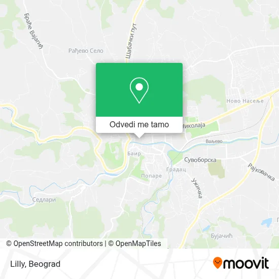 Lilly mapa