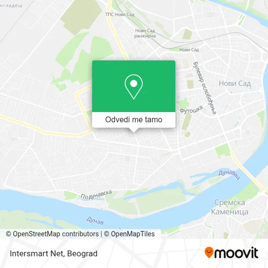 Intersmart Net mapa