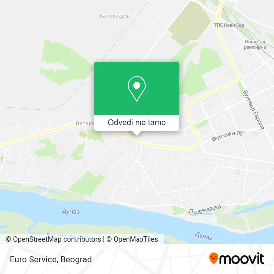Euro Service mapa