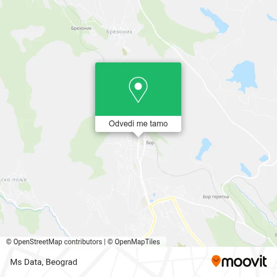 Ms Data mapa