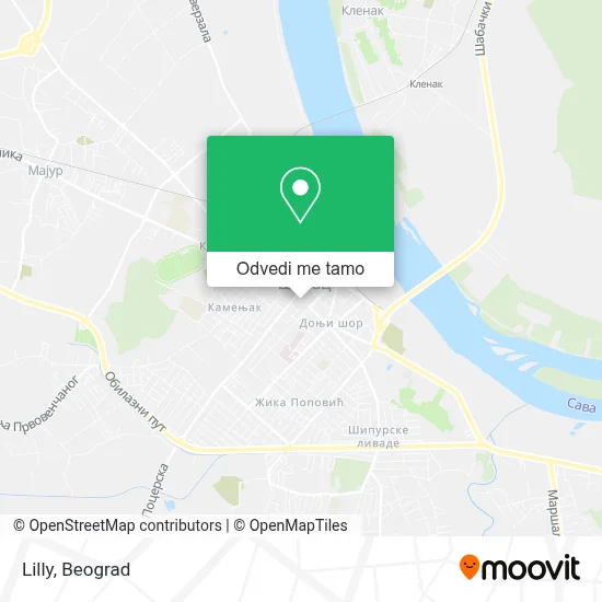 Lilly mapa