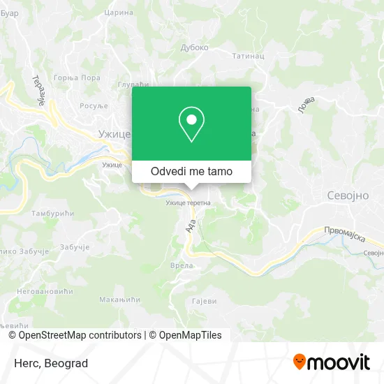 Herc mapa
