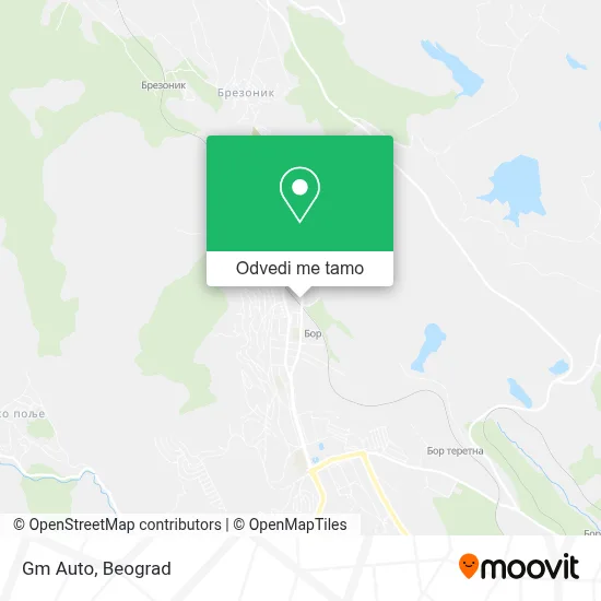 Gm Auto mapa