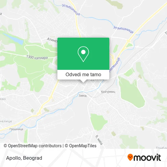 Apollo mapa