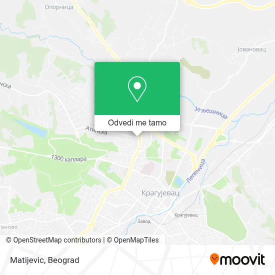 Matijevic mapa
