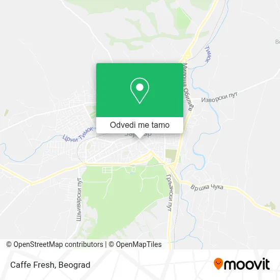 Caffe Fresh mapa