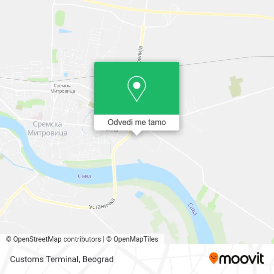 Customs Terminal mapa