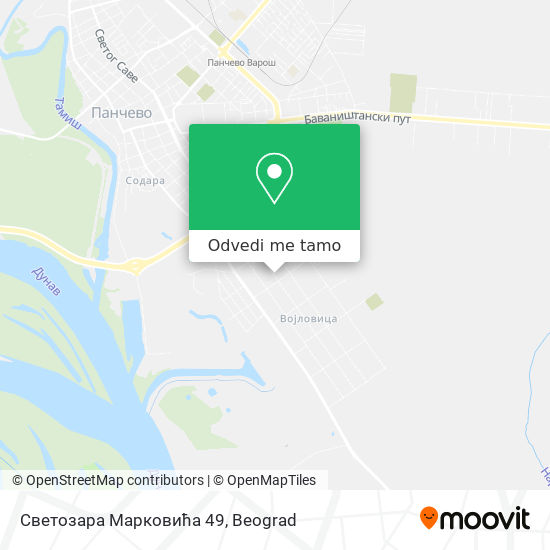 Светозара Марковића 49 mapa