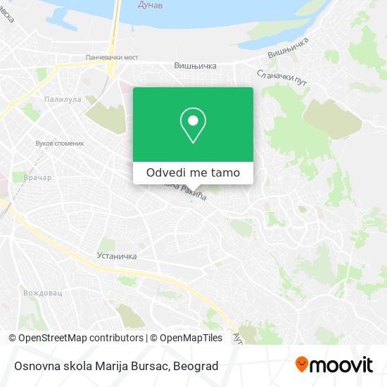 Osnovna skola Marija Bursac mapa