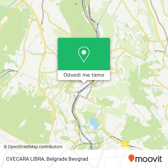 CVECARA LIBRA mapa