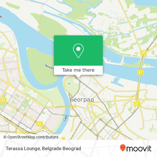 Terassa Lounge mapa