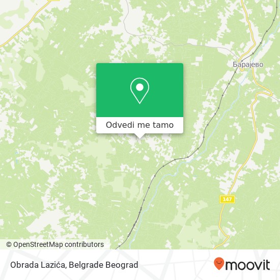 Obrada Lazića mapa