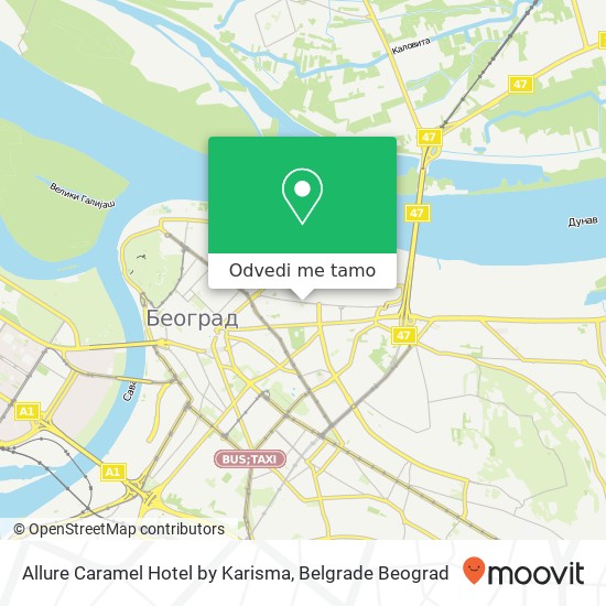 Allure Caramel Hotel by Karisma mapa