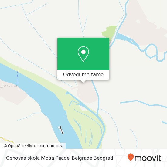 Osnovna skola Mosa Pijade mapa