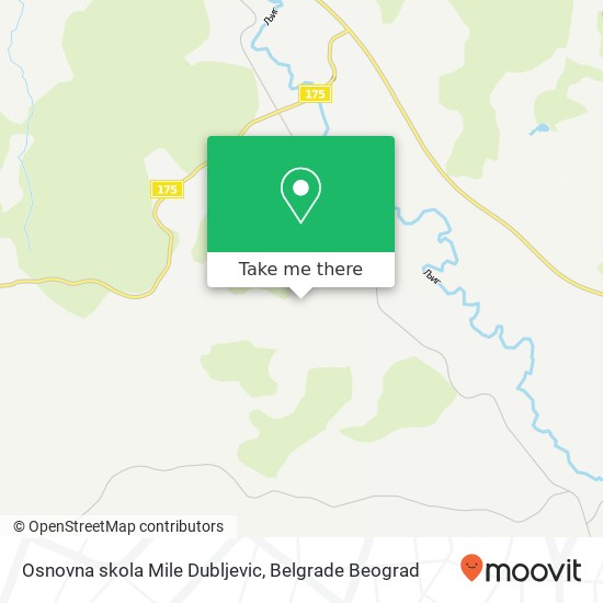 Osnovna skola Mile Dubljevic mapa