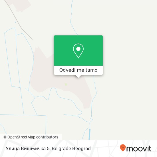 Улица Вишњичка 5 mapa