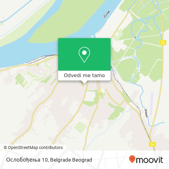 Ослобођења 10 mapa