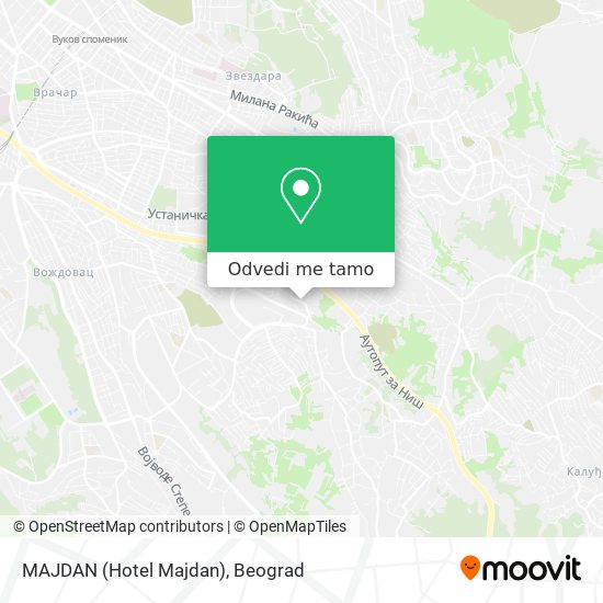 MAJDAN (Hotel Majdan) mapa
