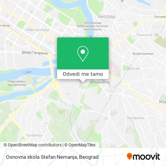 Osnovna skola Stefan Nemanja mapa