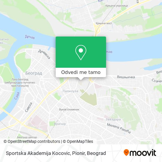 Sportska Akademija Kocovic, Pionir mapa