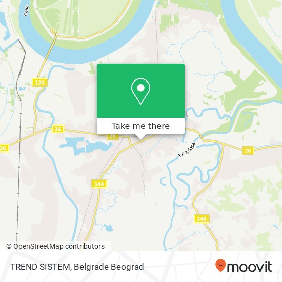 TREND SISTEM mapa