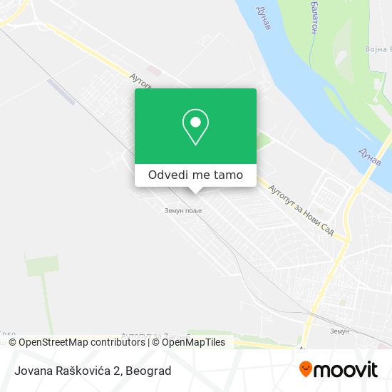 Jovana Raškovića 2 mapa