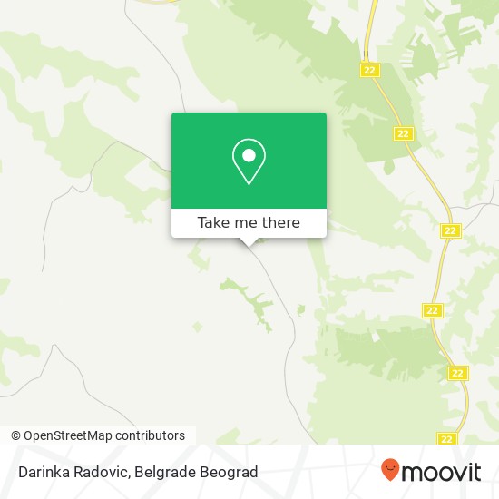 Darinka Radovic mapa