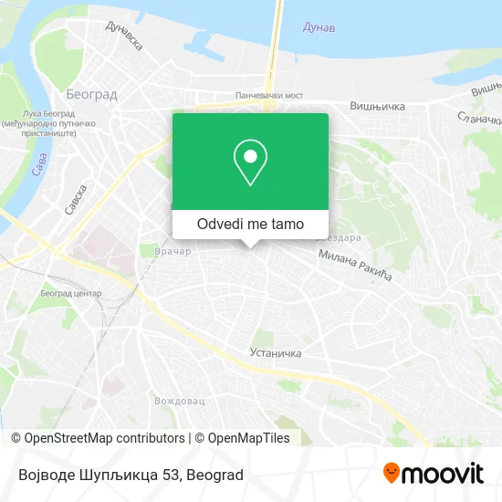 Војводе Шупљикца 53 mapa