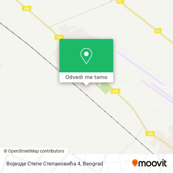 Војводе Степе Степановића 4 mapa
