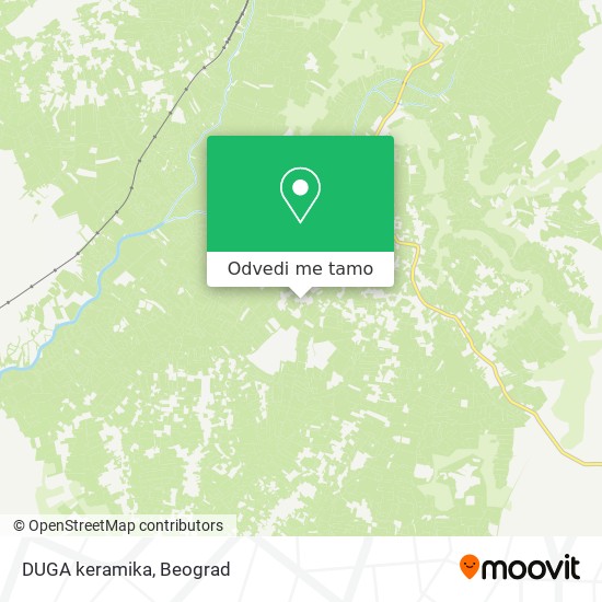 DUGA keramika mapa