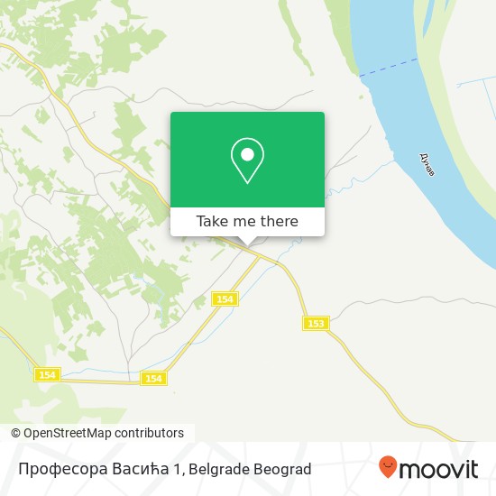 Професора Васића 1 mapa