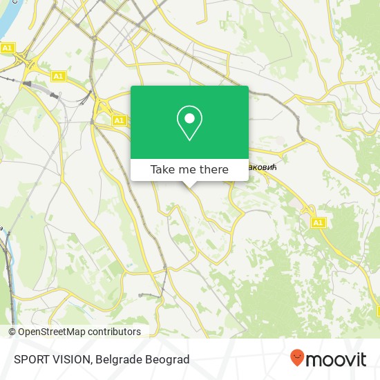 SPORT VISION mapa